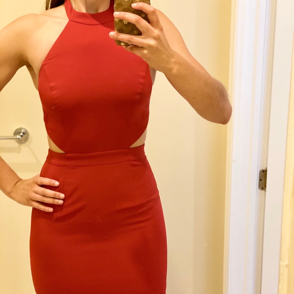 NBD x the Naven Twins Cutout Cocktail Dress